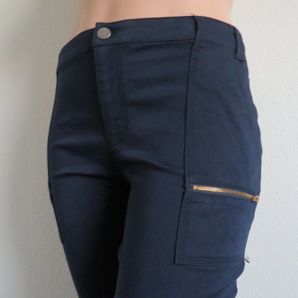 DEMOCRACY Jeans Women's Utility Pants Tummy Control No Gap Waistband Plus Size - Picture 4 of 4